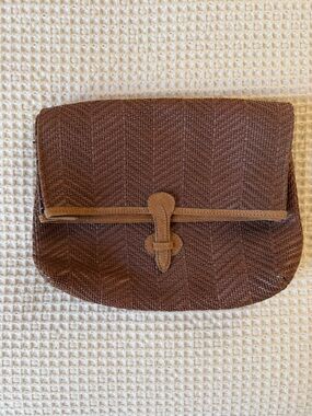 Vintage Emporio Armani Woven Clutch